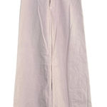 ZARA The Marine Straight Leg Vintage High Rise Raw Hem Relaxed Fit Jeans 4 Pink Photo 0