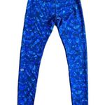 Alo Yoga  Airbrush Legging Blue Kaleidoscope Print size small Photo 3