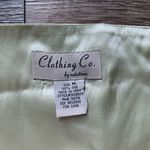 Notations Clothing Co. by  Green Silk Lace Trim Camisole M Photo 2