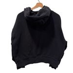 Gap SemiCrop Hooded Sweatshirt Black Size Medium 22x20 (Preowned) Photo 2