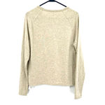 Wilfred  Free size small long‎ sleeve shirt top oatmeal tan color crew neck Photo 1