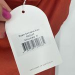 Revolve Rumer Roam Bandana Maxi Linen Chocolate Brown Cutouts Dress Med NWT Photo 8