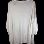 Soft Surroundings Classic White Long Sleeve Super Soft Flowy Tee Size 1X Photo 5