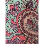 Talbots Plus Size 2X Paisley Print Short Sleeve Scoop Neck Tee Shirt Photo 1