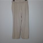 BLANK NYC  cream wide leg pants size small Photo 3