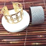 Brighton  Gold and Silver Dynamic Cuff Bracelet Photo 3