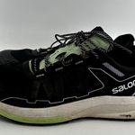 Salomon Ultra Raid Running Shoes Lace Up Black White Patina Green W11.5 M10.5 Photo 3