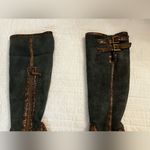 UGG  Women's Aldabella Boots Shoes Italy Ink Charcoal Croc Shearling Photo 4