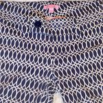 Lilly Pulitzer Worthy Cropped Pant | Size 4 | Link Jacquard Navy Print Photo 10
