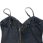 Lac Bleu  Sexy Bustier Denim Mini Dress, Sz S Photo 10
