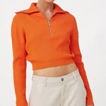 Cotton On NWT  Rib Zip Collar Sweater Photo 0