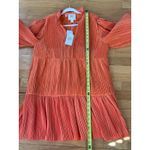 Emily McCarthy FRANKIE‎ DRESS IN CORAL NWT size small Orange Photo 6