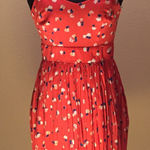 B Darlin ❤️ Adorable Orange Floral Dress with Pockets ❤️ Photo 0