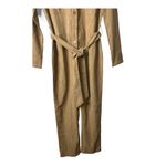 Nasty Gal ‎ Jumpsuit Brown Utility Long Sleeve Belted Outfit Women Size Med/Large Photo 3