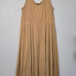 Vince  Pleated Scoop Neck Tank Dress Photo 3