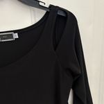 Sympli Nu Focus Tunic Cut Out Shoulder Asymmetrical Hem Top Black Size 2 Photo 5