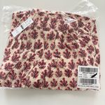 J.Crew NWT Embroidered Apron Dress Block Print Warm Sesame Red Photo 4