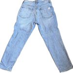 Old Navy  High Rise OG Straight Ankle Jeans Women Blue Denim Distressed  Size 6 Photo 1