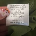 Rose + Olive  Forest Green Button-Down Shirt Photo 4