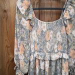 VICI Floral Ruffle Dress in Pastel Shades Photo 1