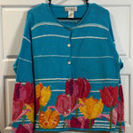 Susan Bristol Vintage  tulip sweater XL Photo 0