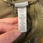 American Eagle Aerie Green Wildflower Lace Padded Halter Bralette Size M NWT Photo 1