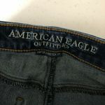 American Eagle  Jeans Super Hi-Rise Jegging Stretch Dark Wash Size 4 Photo 2