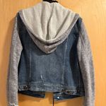 Free People denim knit jacket Photo 4