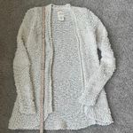 Billabong  Designers Closet Womens Small Cozy Cardigan Nobby Cream Sweater Photo 6