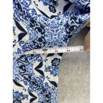 Jantzen  Women's Beach Coverup Tunic Blouse Kimono Sleeve Blue Size Medium Photo 6