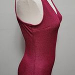 Candie's pink metallic cutout choker tank size small Photo 2