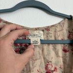 Denim & Supply Ralph Lauren Ralph Lauren Denim & Supply Floral Red and Tan Gauze Dress. Size Large Spring. Photo 7