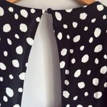 Reformation WILDFLOWER POLKA-DOT GEORGETTE MIDI DRESS IN BLACK 2 Photo 12