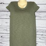 Jessica Simpson  NWT Size M Loden Green Split High-Low Hemline Knit Lounge Dress Photo 1