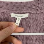 Maurice's Purple Frayed Hem Cardigan Photo 7