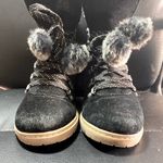 G.H. Bass &Co. G.H.Bass & CO. Abigail Faux Fur Ankle Boots Black Cream Size 8 1/2 Photo 5