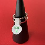 Bomb Party RBP5946 “It’s Just Us” Smokey Topaz CZ on Rhodium Size 8 Ring NWT Photo 1