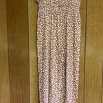 SheIn Women's Flowers White & Brown Jump Suit. Photo 4