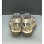 Fly London Gored Cross Band Rale Wedges Silver - Size 39 US 8.5 Photo 3