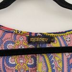 Reborn Multicolor Long Sleeve Midi Dress Size XL Pink Photo 2