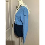Columbia  PFG Blue Colorblock Snap Button Windbreaker Jacket S Photo 2