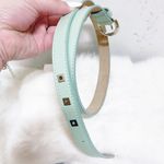Proenza Schouler Authentic Mint Green Leather Women’s Waist Belt Photo 3