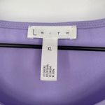 Leith Sleeveless Ruffle Hem Dress Lavender XL Lightweight Flowy Photo 2