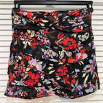 ZARA Multicolor Floral Ruffle Skirt Photo 0