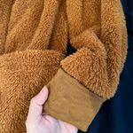 SheIn Brown Teddy Coat Photo 4