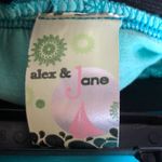 Alex‎ & Jane real asymmetric skirt Green Size M Photo 1