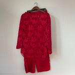 Victoria's Secret Gold Label Red Pajama Set Photo 2