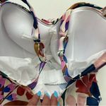 Profile by Gottex Melody Sweetheart Twist Front Tankini Size 34D Blue Photo 9