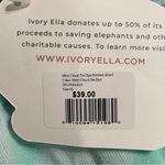 Ivory Ella  Mint Cloud Tie Dye Printed Shorts Photo 10