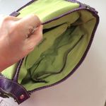 Valerie Stevens Purple Shoulder Bag with Sturdy Handles and Smooth Finish Photo 10